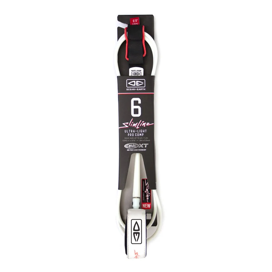 2024 Ocean & Earth ONE XT SLIM LINE PRO 6'0 LEASH