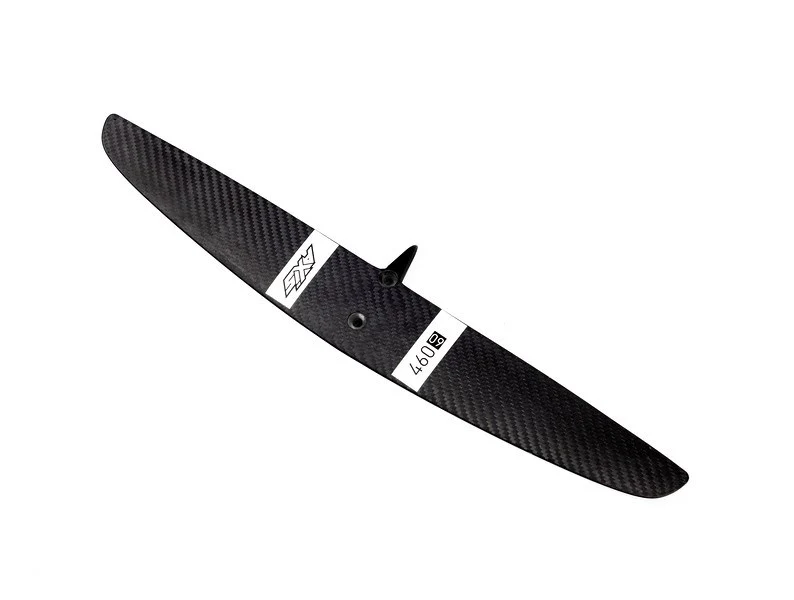 Axis Pump Rear Wing, High Aspect Carbon with cover