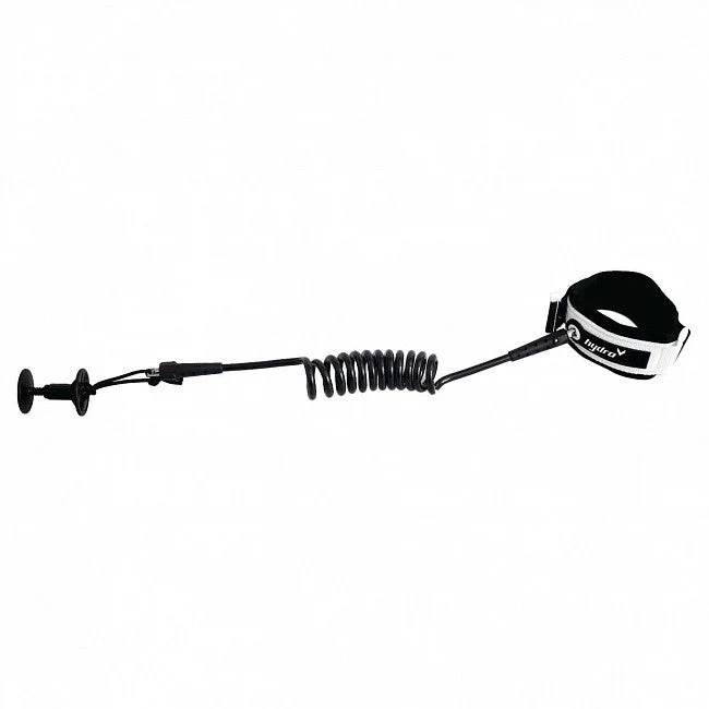 Hydro Bodyboard Leash - Bicep - Black/White