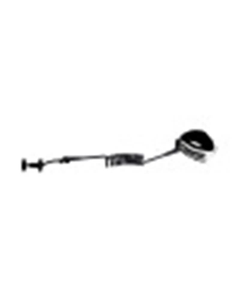 Hydro Bodyboard Leash - Wrist - Black/White