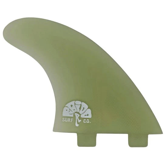 Raido R7 - Clear Thruster Fins -Twin Tabs• L